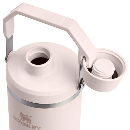 Image of STANLEY IceFlow 2.0 Fast Flow Tumbler, 40 oz, Rose Quartz | Angled Spout Lid | Lightweight and Leakproof for Travel and Sports | Easy Carry Handle | Insulated Stainless Steel | BPA-Free