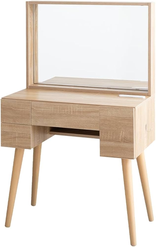 Amazon｜家具350 Emu エミュ ドレッサー ドレッサーテーブル