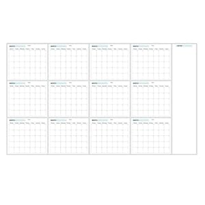 Generisch US7EQRJJJC9P6IP12Q5 Magnettafel Wandkalender