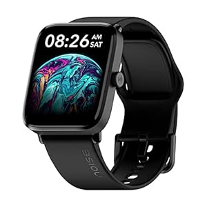 Noise ColorFit Pro 4 Alpha 1.78″ AMOLED Display, Bluetooth Calling Smart Watch, Functional Crown, Metallic Build, Intelligent Gesture Control, Instacharge (Jet Black)