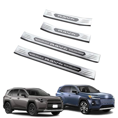 FOR �V�^RAV4 XA60 2026�J�X�^���p�[�c �O���h�A �V�� �X�g���b�v �E�F���J�� �y�_�� �T�C�h �h�A �V�� �v���e�N�^�[ �X�e�����X�� �ԗ���p�݌v ���h�~ �ϖ��Ր� �ی쐫 ���t���ȒP 4 �_�Z�b�g rav 4 60�n �A�N�Z�T���[