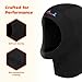 Zxpjkyu 1mm Neoprene Scuba Dive Snorkeling Hoods Full Face Warm Hood Cap, M