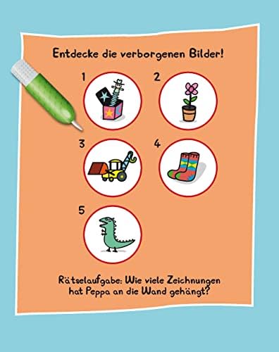 Peppa Pig Wasserzauber - einfach mit Wasser malen!: Malbuch mit Wassertankstift für Kinder ab 3 Jahren