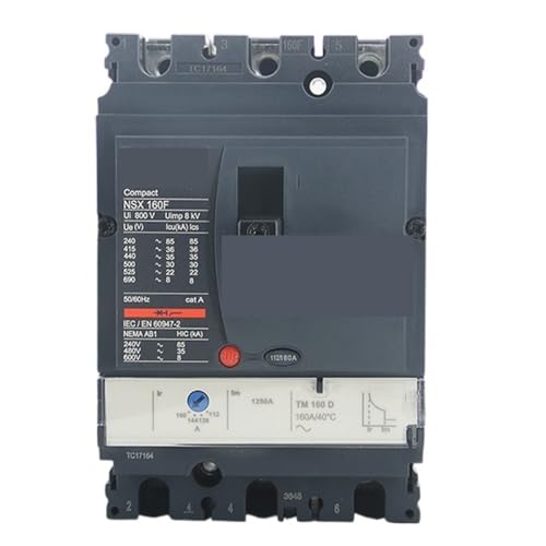 Disjoncteur LV430630 NSX160F 3P 160A pour protection de tableau électrique