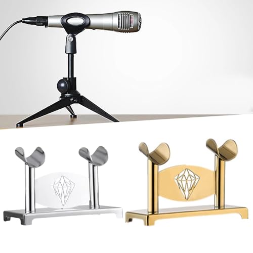 Supports de microphone de stockage en acier inoxydable multifonctionnel - 4