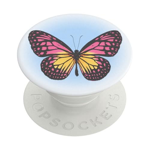 Image of PopSockets Adhesive Phone Grip, Holder, Phone Stand, Butterfly - Wings of Desire