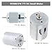 BUUV RF280 / 370 775 DC Motor High Speed Micro Motor for Power Tools/DIY Toys/Vacuum Cleaners Fans DC Motor Small Motor Tools(775 12-24V)