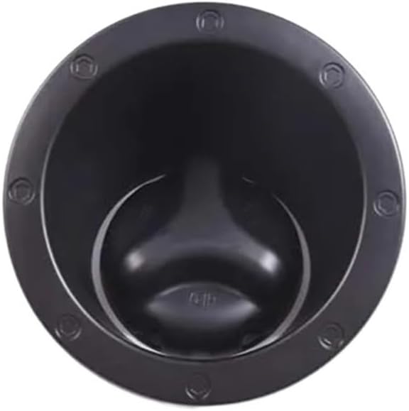 ABS Car Fuel Door Gas Tank Cover Fuel Tank Cap Trims Compatible Compatible for Hummer H2 2003 2004 2005 2006 2007 2008 2009 Car Styling Accessories(Silver)