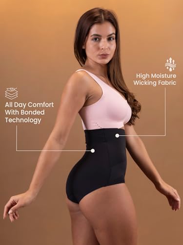 Image of Krvvy Seamless Tummy Tucker Shaperwear for Women | High Waist Shaper with Targeted Compression on Belly Fat | Provides Invisible & Slim Look Under Dresses