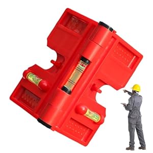Maurer-Wasserwaage Magnetische Pfostenwaage faltbares Nivellierwerkzeug