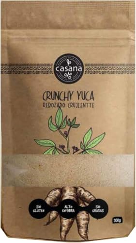 CASANA Crunchy YUCA 300 gr (HARINA Tapioca)