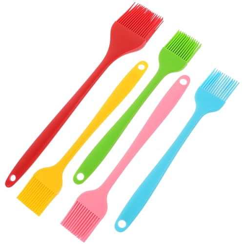 NAMOARLY Pinceles De para Basting y Pastelería Set De En Colores Ideal para Aceitar y Marinar En La