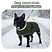 ASENKU Hundemantel für Kleine Hunde XS, Hundemantel Winter Wasserdicht, Fleece Reflektierende Hundejacke Warm mit Verstellbarem,Wintermantel Hund mit Geschirr Loch Karierte für Chihuahua,Dackel