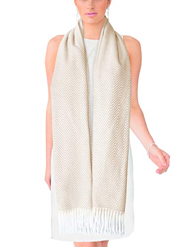 Dahlia Women's Winter Scarf - Synthetic Cashmere, Long & Soft3
