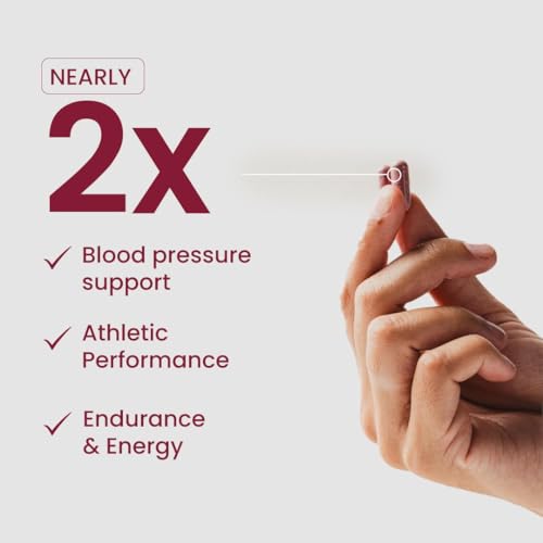 Rooted Actives Power Beets Capsules - 10:1 Beet Root extract with L-Arginine, Grape Seed Extract & Piperinel | Nitric Oxide booster, Heart & Circulation support (1, 60 count (Pack of 1))