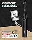 happybrush® [Testsieger 2024*] Elektrische Zahnbürste Eco R2 - Nachhaltige rotierende Zahnbürste mit Power-Akku inkl. 3 Aufsteckbürsten und Zahnpasta Schwarz, von Zahnexperten empfohlen