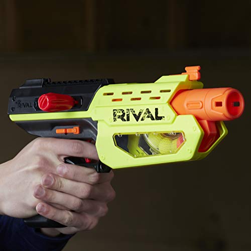 NERF Lançador Rival Mercury XIX 500 - E3533 - Hasbro - Recomendado para +14 anos, Verde e preto