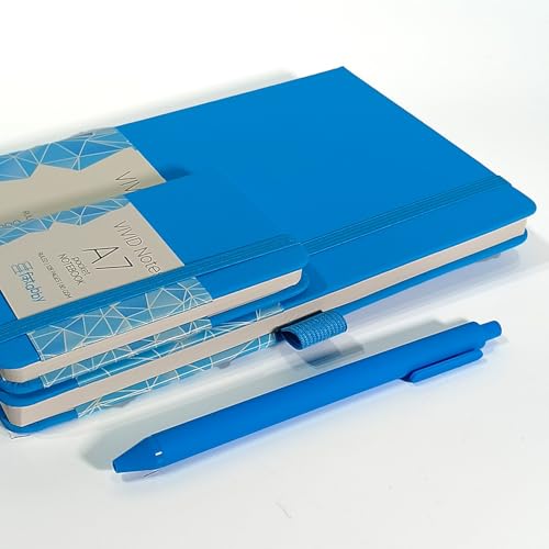 Image of Kitabby VIVID Notes Combo A5 & A7 Notebook - Blue