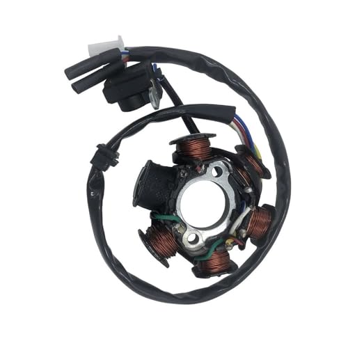 Stator GY6 125CC 150CC avec bobine à 6 pôles et faisceau 5 fils pour allumage scooter