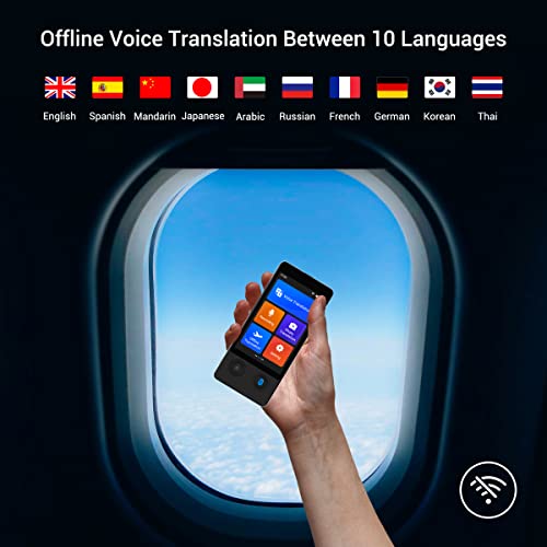 Wooask W12 Language Translator Device Accurate Offline Online Translation 2023 3.7" Touch Screen Newest Real-time Voice Translation in 144 Different Languages for Learning, Travel Business 5 Wooask W12 Language Translator Device Accurate Offline Online Translation 2023 3.7" Touch Screen Newest Real-time Voice Translation in 144 Different Languages for Learning, Travel Business - Image 3