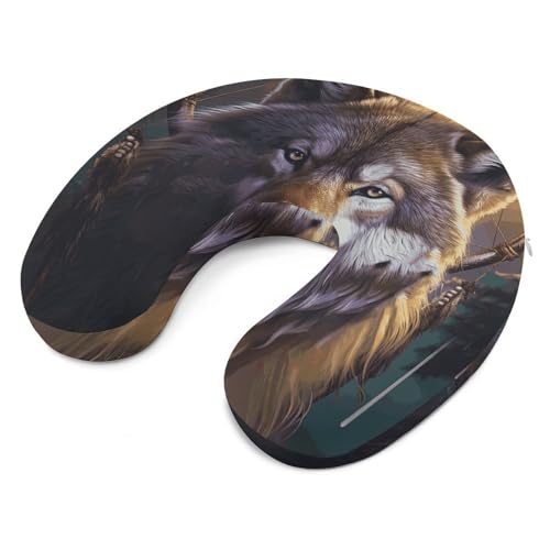 Almohada espuma viscoelástica tamaño único cuello U miniatura 6