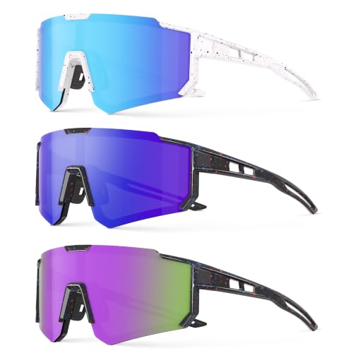 Image of Fanshen Youth Baseball Sunglasses for Kids - Polarized Sunglasses Softball Cycling for Boys Girls Ages 3-12 UV Protection