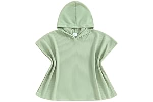 Kids Waffle Towel Poncho: Ultimate Beachside Comfort