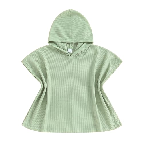 BalaflyieKids Swim Cover up Girls Boys Waffle Towel Poncho Swimsuit Coverups for Beach, Pool, Bath