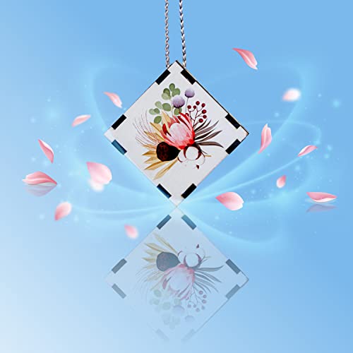 Image of Air Freshener For Toilet Bathroom Washroom Deodorizer Scent 5 ml. Essential Oil Diffuser Eliminates Odor Air Purifying Aroma Box Hanging Automatic Smell Remover (Strawberry Fragrance, 1 pcs)