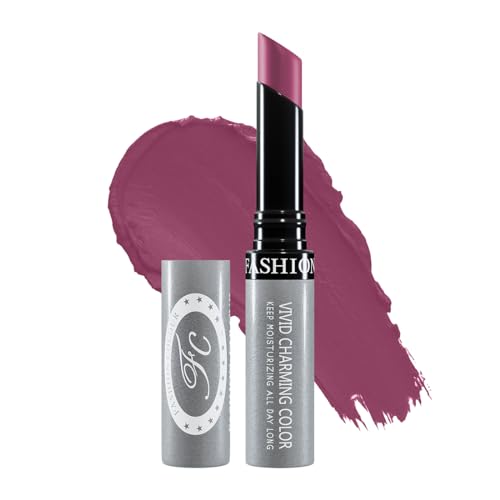 Image of Fashion Colour Kiss Lip No Transfer Lipstick, Waterproof, Smudgeproof, Long Lasting Combo (Warm Pink & Fuscous)