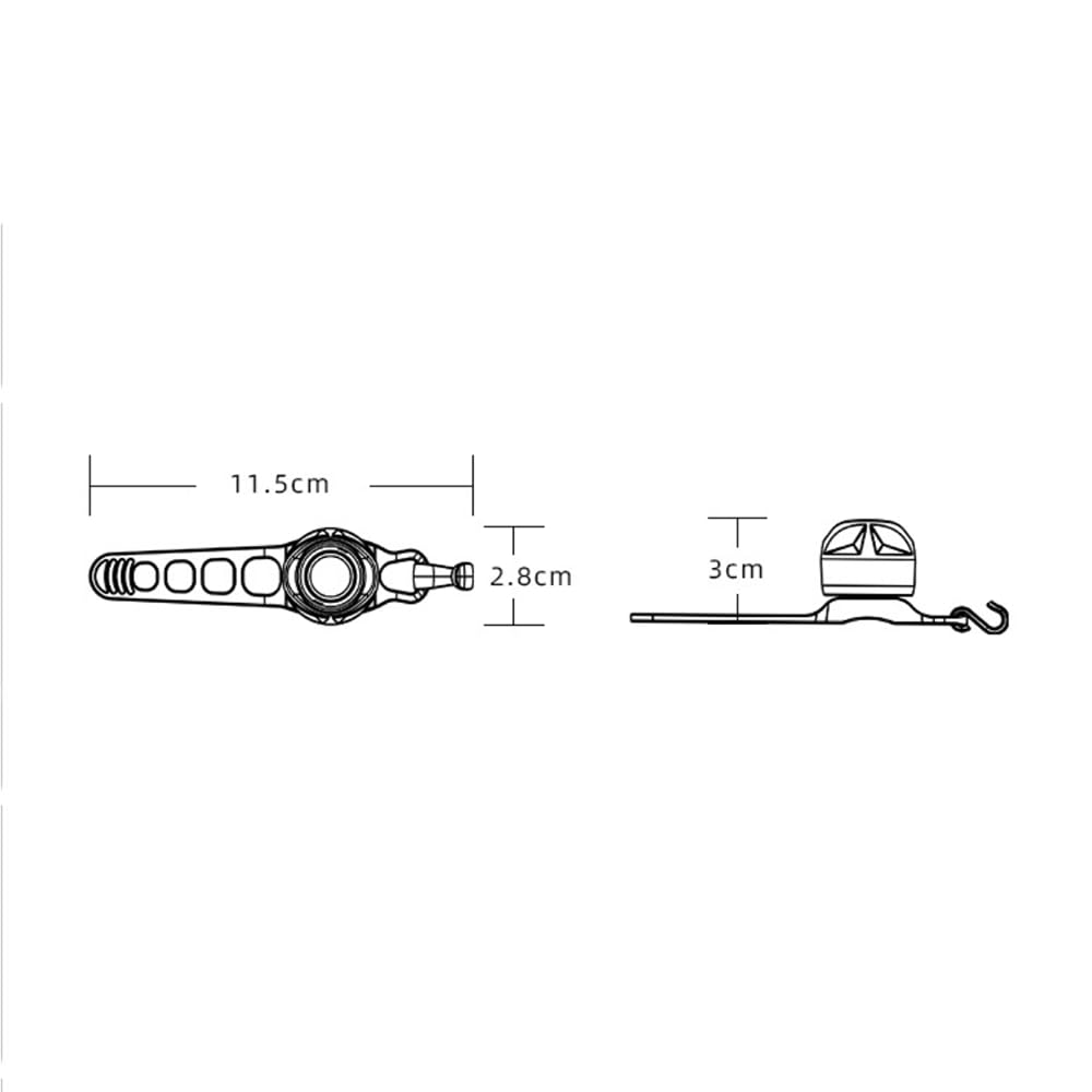 Feu arrière LED pour vélo, Lampe de signalisation pour Enfants, draisienne, Compatible avec Les vélos Tout-Terrain et Les vélos d'appartement. Phare Avant USB.