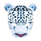 GANAZONO Tiger Mask Realistic Wild Animal Masks Fancy Dress up Masquerade Party Cosplay Costume for Women Men Carnival Party Cosplay Props