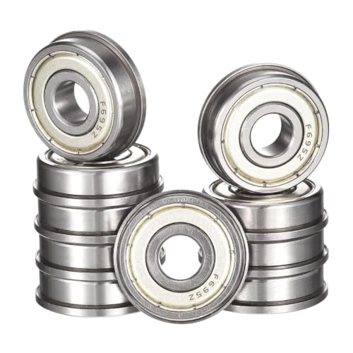 Rodamientos miniatura F688ZZ 8x16x5mm ranura profunda doble blindaje metálico embridado
