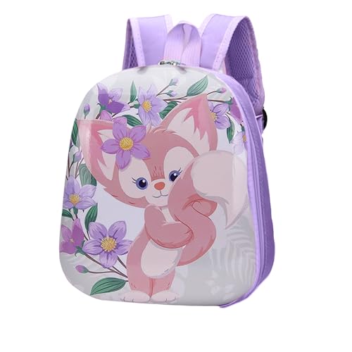 Image of BabyMoon Eggshell Multipurpose Kids Backpack | Children's School Bag for Boys & Girl's | Kids Travel Backpack | Rabbit Purple