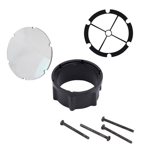 Cuoyuqie 1 Set Archery Compound Bow Sight Adapter Lens Core Cross Circle Aiming Core Assist Improves Accuracy Shooting Hunting Accessories (8 X 1Set)