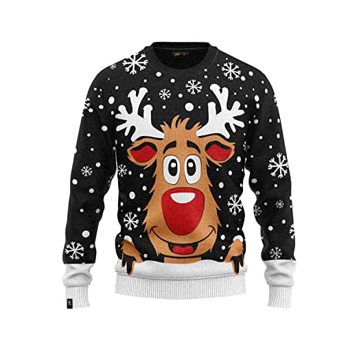 JAP Christmas - Pull Noel - Drole Pull de Noel Femme Homme - Pull Noel Famille - L