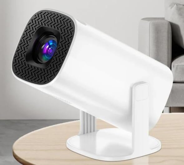 HONGTOP Smart Mini Projector Android 11 WiFi6 vidéoprojecteur 4K