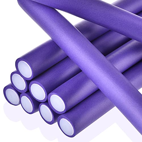 Heatless Hair Curlers Jumbo Flexible Curling Rods Bendable Twist Flexirod Soft Foam No Heat Hair Rollers For Long Medium Hair #TOP1