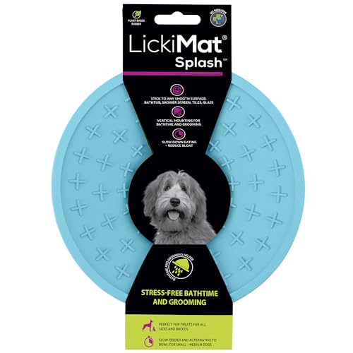 Procyon Hundebedarf Indus1 Licki Mat Splash Schleckmatte Leckerlischale, Einheitsgröße, neon grün