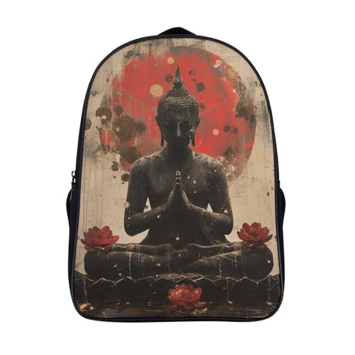 Sac à dos crèche Buddha Statue résout le manque de place pour le lunchbag et la bouteille bébé