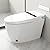 Liyarya Smart Bidet Toilet, Modern Toilet with Built-in Bidet Seat, Auto Open/Close, Tankless Toilet with Foot Sensor Operation, Auto Flush, Remote Control