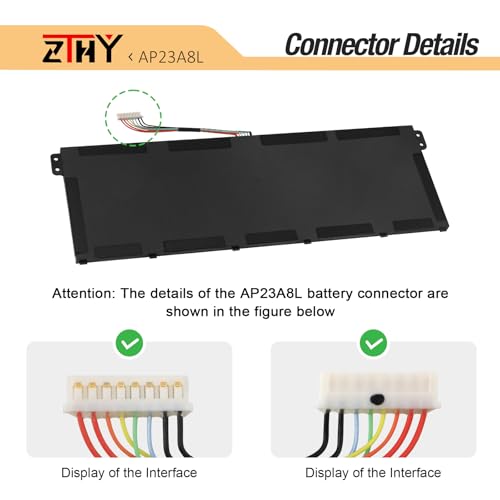 Image of AP23A8L AP23A5L AP23A7L Laptop Battery Replacement for Acer Go 15 AG15-31P AG15-51P AG15-71P AG15-71PT Chromebook Plus 514 CB514-4H CB514-5H CB514-6H C937 Aspire 14 A14-51M A14-51GM 15 A15-41M A15-51M