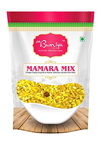 CN Bumiya Mamara Mix Pack of 2 (200g Each) – Authentic Spicy Namkeen Snack – Perfect for Parties & Daily Munching