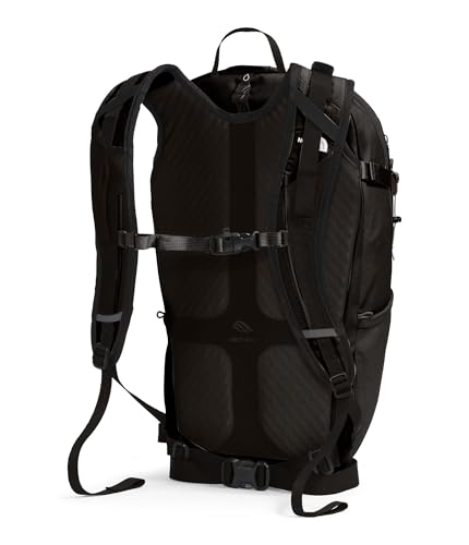 The North Face Basin 24 Liter Technical Daypack with Rain Cover - Unisex, Hiking Pole Attachment, Compression Straps, TNF Black/TNF Black-NPF, One Size - Image 3