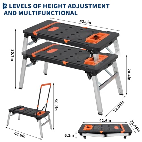 Garvee 7-in-1 Folding Workstation