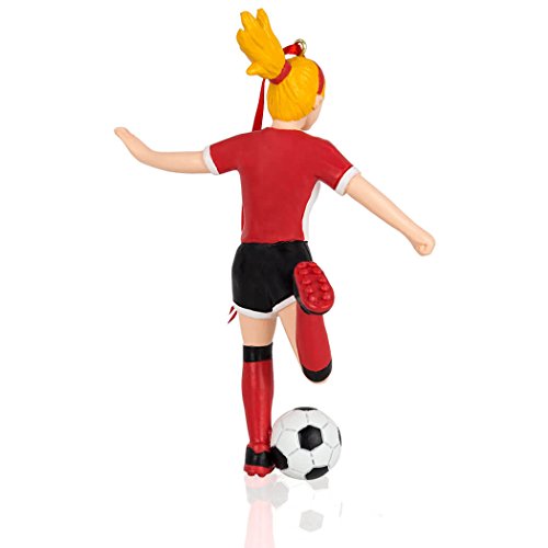 Soccer Christmas Ornament | Soccer Ornaments By Chalktalksports | Girl | Blonde #TOP4