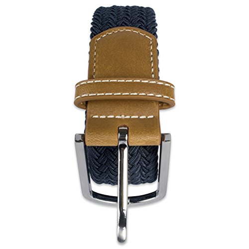 Men's 32mm Woven Expandable Braided Stretch Belts2