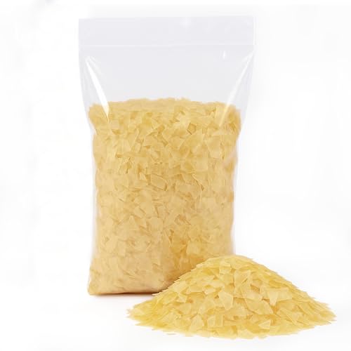 Shellac Flakes Blonde Shellac Finish for Home Wood Craft Decoration Household Painting Supplies 0.11Lb
