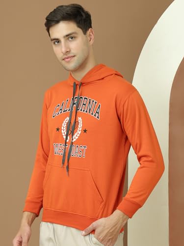 Image of Mack Jonney Regular Fit Printed Hoodie for Men-MACK639765