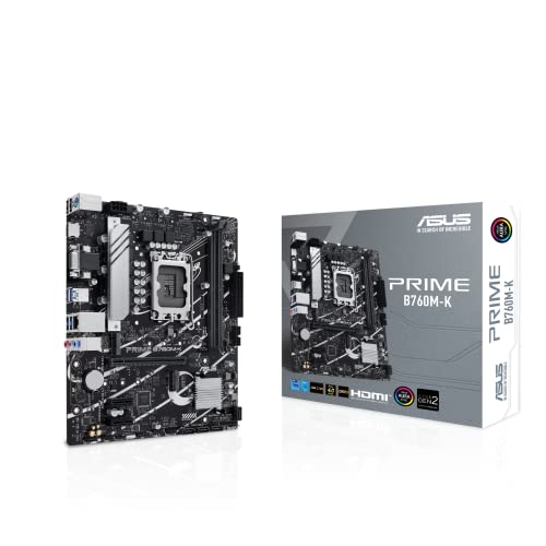 ASUS Prime B760M-K Gaming Mainboard Sockel Intel LGA 1700